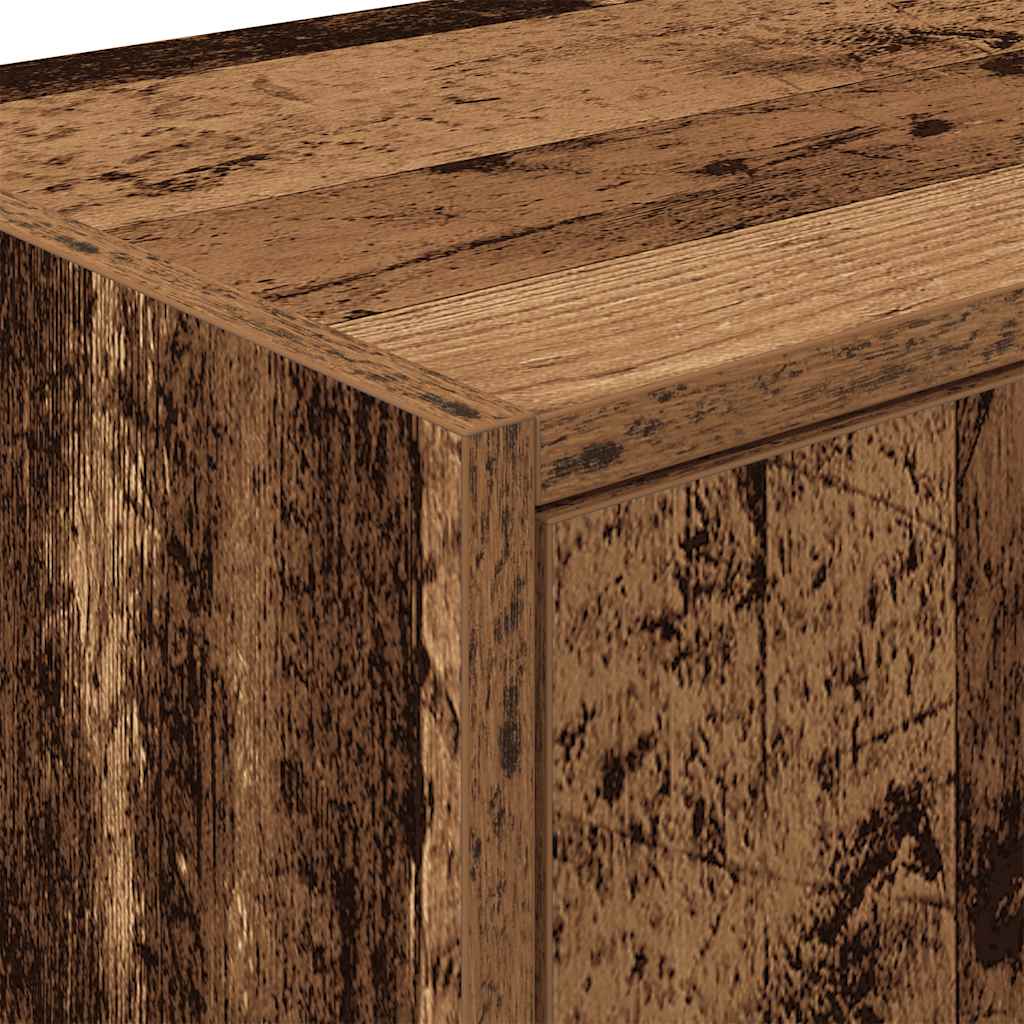 Dulap de perete de garaj din lemn vechi Lemn prelucrat GartenMobel Dekor