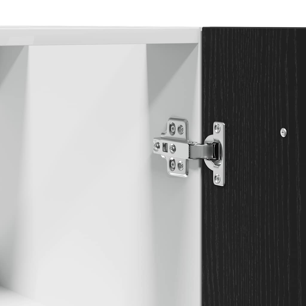 Dulap inferior, stejar negru, 60x46x81,5 cm, lemn prelucrat GartenMobel Dekor