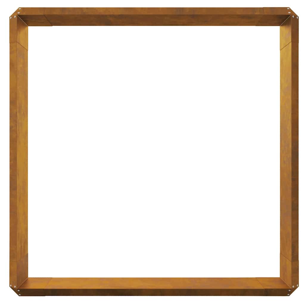 Garduri pentru melci 8 pcs Ruginit Oțel rezistent de intemperii GartenMobel Dekor