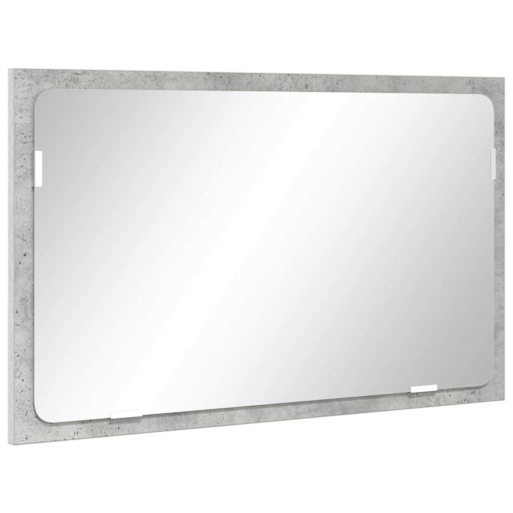 Set de mobilier pentru baie Gri din beton Lemn compozit GartenMobel Dekor