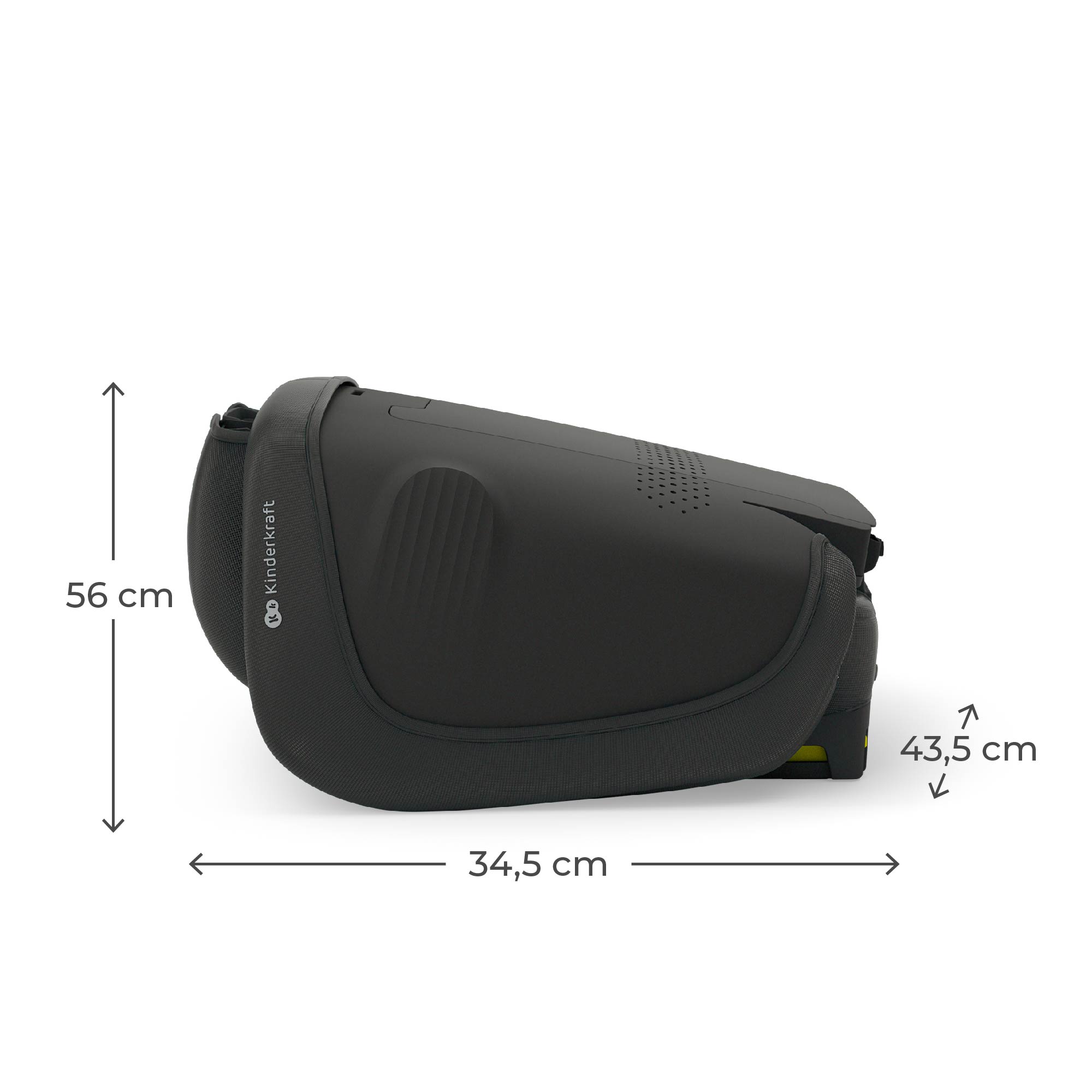 SCAUN AUTO KINDERKRAFT UNITY2 100-150 CM, BLACK SuperHeroes ToysZone