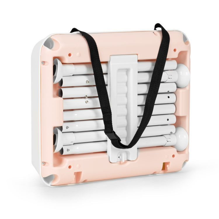 Homelux Összecsukható gyerek etetőszék 3 in 1 rózsaszín Mobalis Homvera