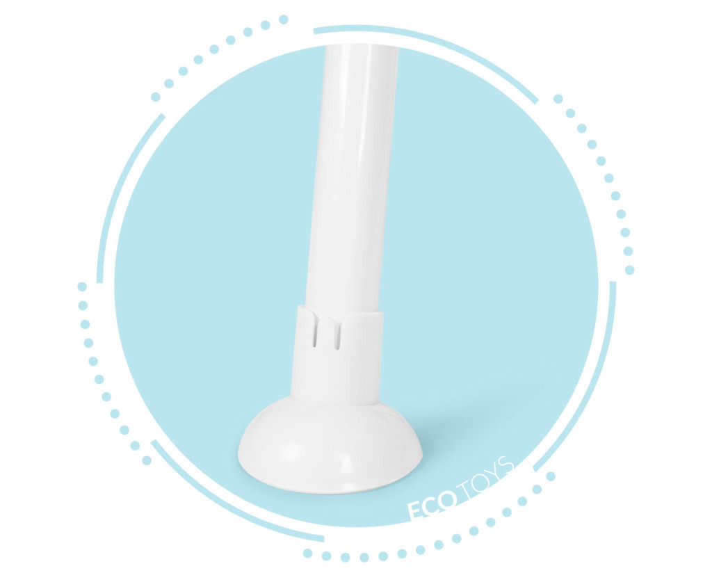 Homelux Összecsukható gyerek etetőszék 3 in 1 szürke Mobalis Homvera