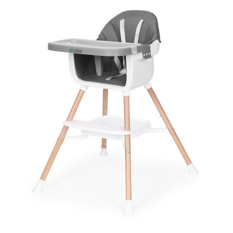 Homelux Gyerek etetőszék 2 az 1-ben szürke Mobalis Homvera