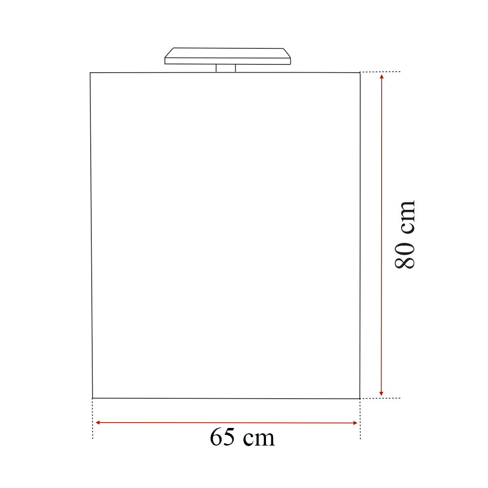 Leziter Mobilier complet de baie Bianca Prime 65, culoare stejar sonoma Mobalis Homvera