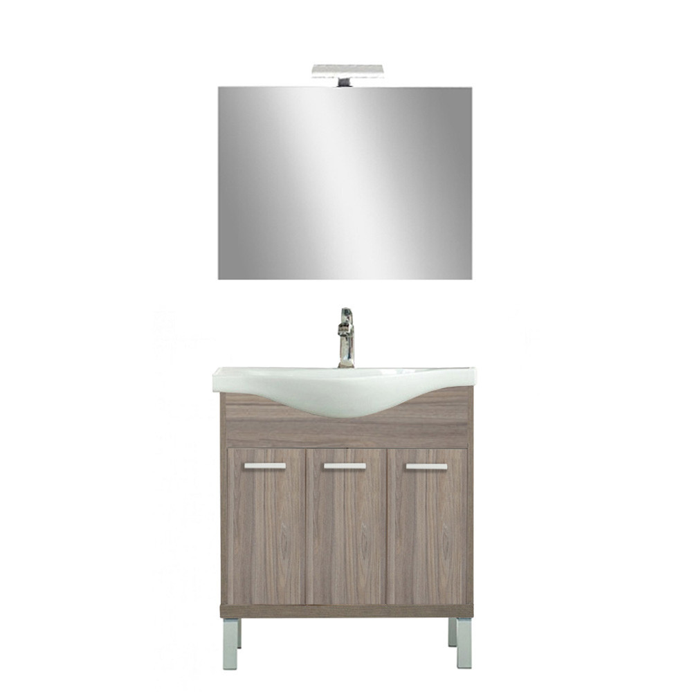 Leziter Mobilier complet de baie Nerva Prime 75, ulm Rauna Mobalis Homvera