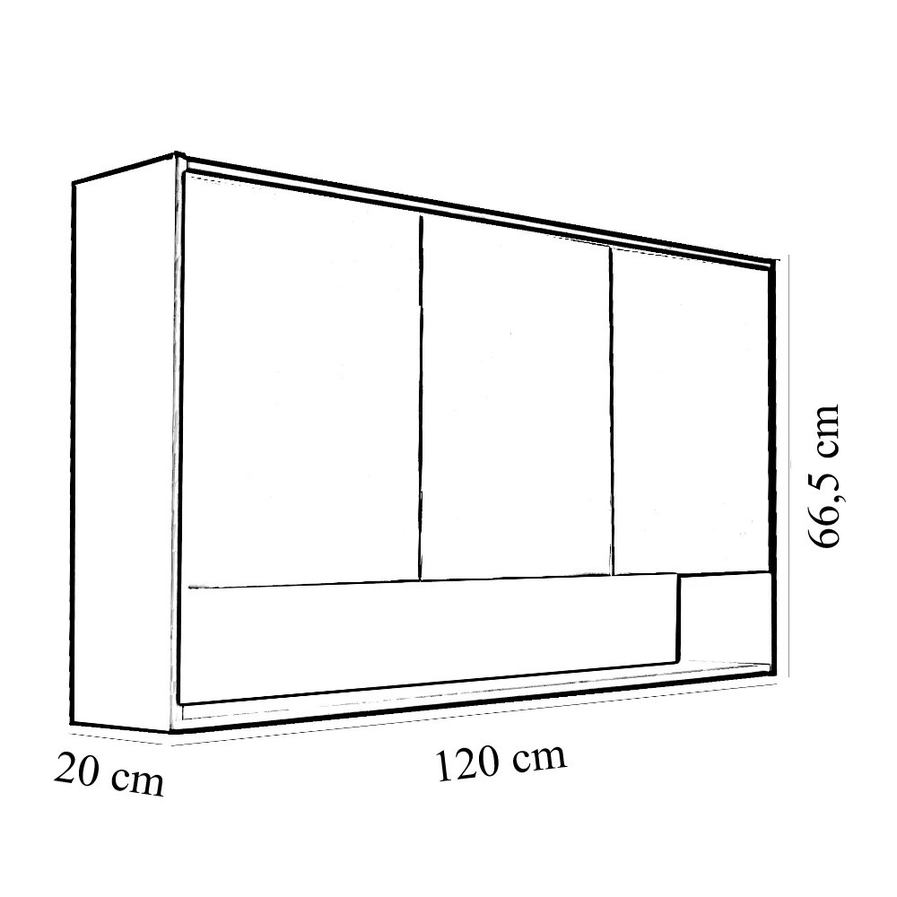 Leziter Mobilier complet de baie Porto 120 în culoarea stejarului Sonoma Mobalis Homvera