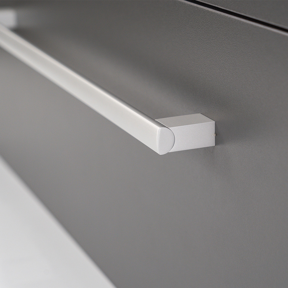 Leziter Mobilier complet de baie Vario Clam 120 stejar-antracit Mobalis Homvera