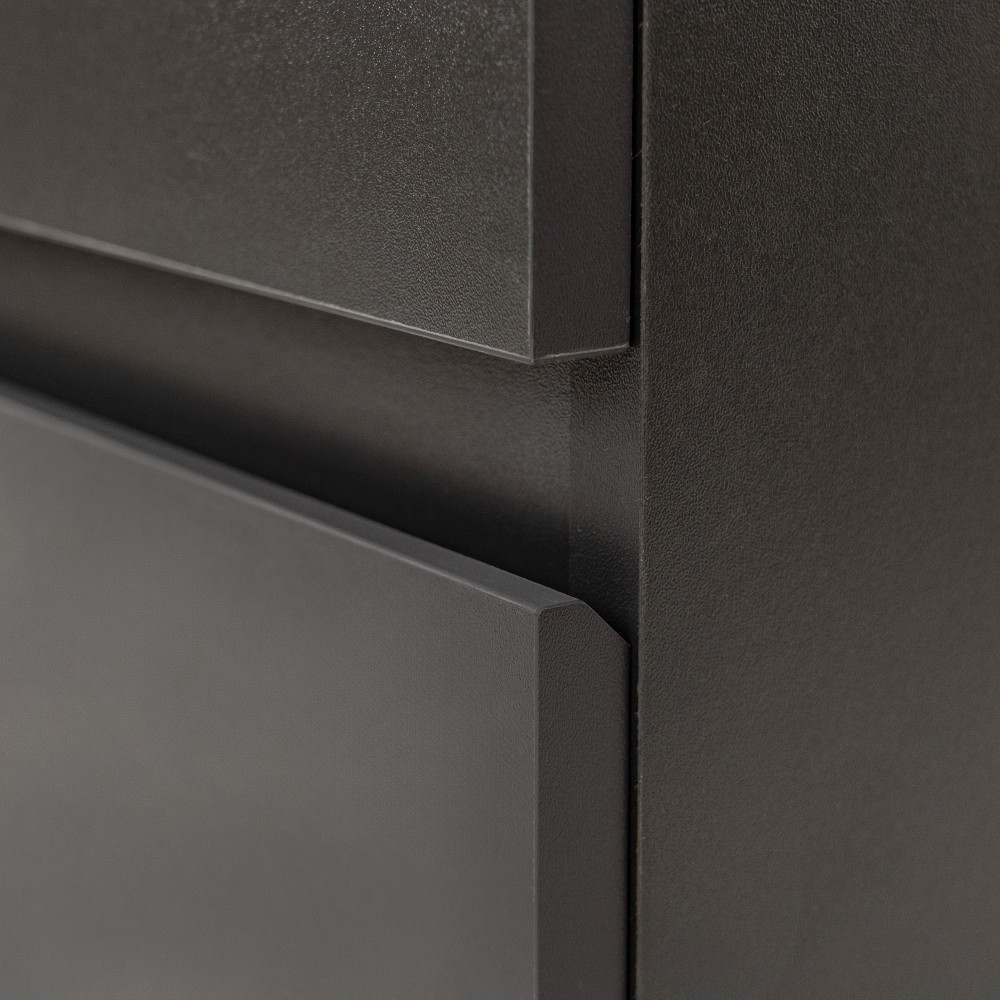 Leziter Mobilier complet de baie Vario Forte 120 antracit-antracit Mobalis Homvera