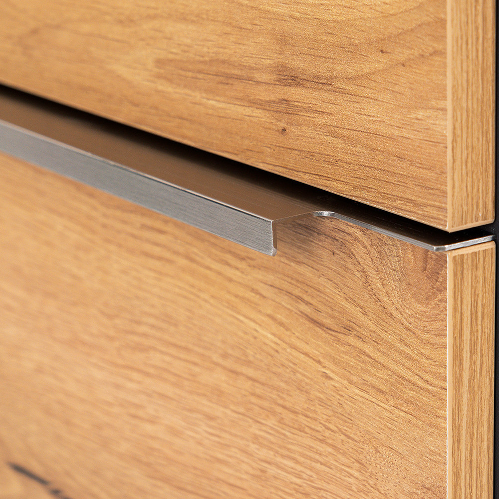 Leziter Mobilier complet de baie Vario Trim 120 antracit-stejar Mobalis Homvera