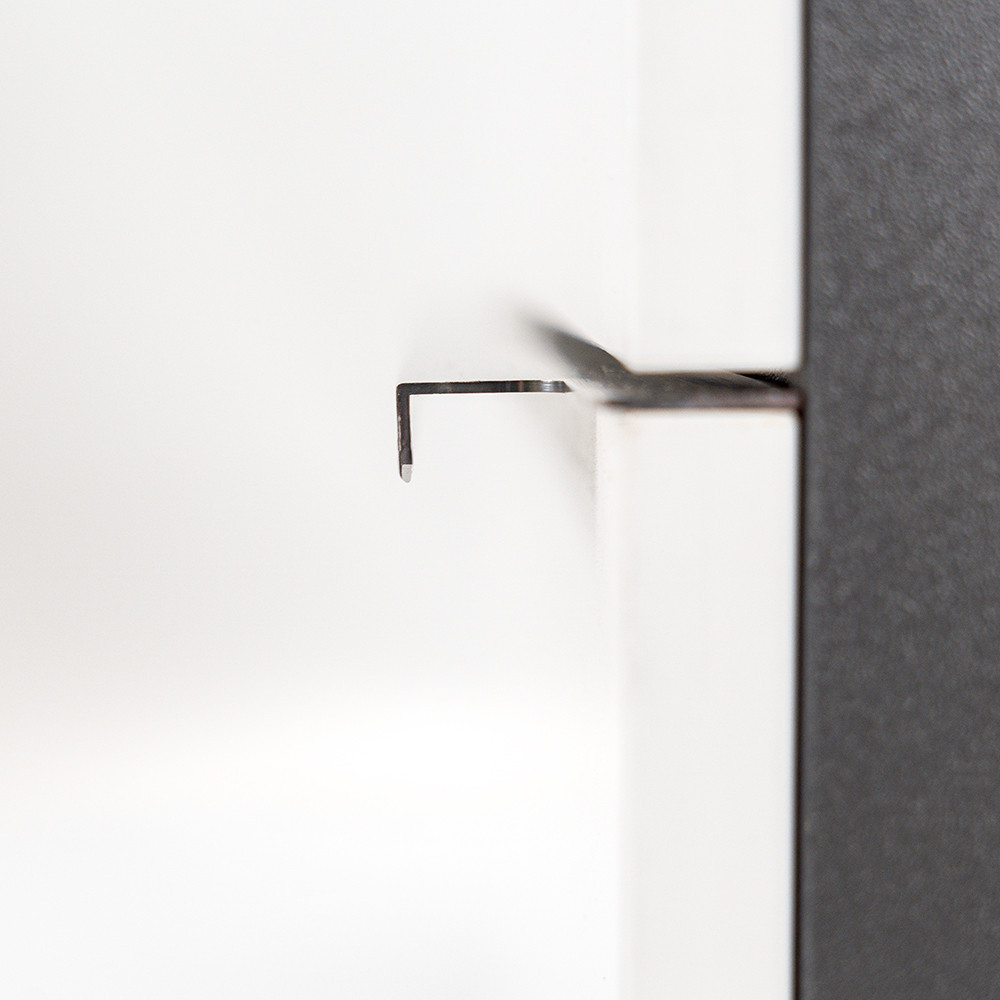 Leziter Mobilier complet de baie Vario Trim 60 antracit-alb Mobalis Homvera