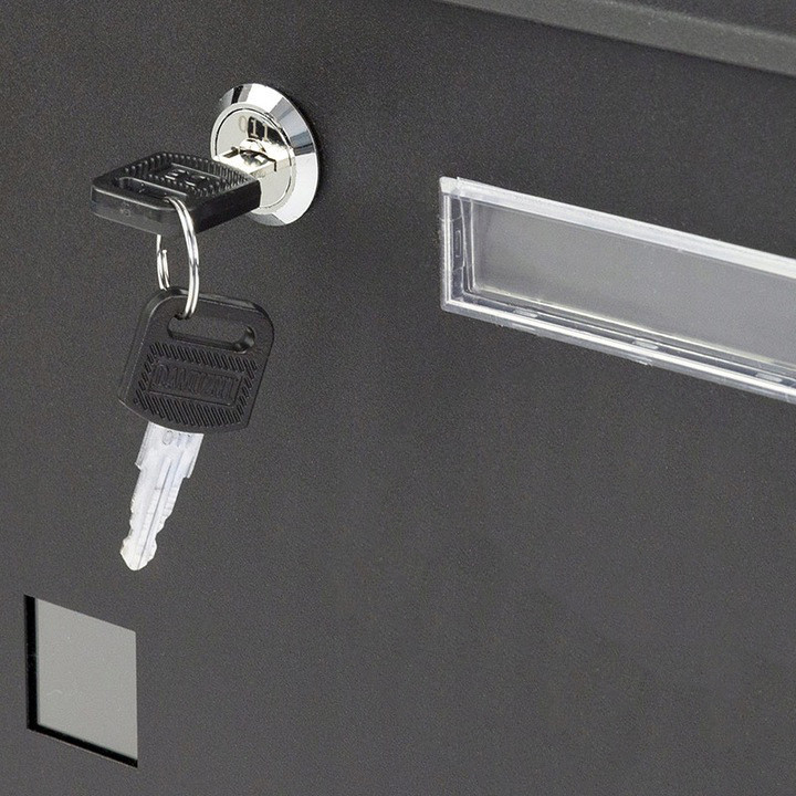 Homelux Acél postaláda Mobalis Homvera