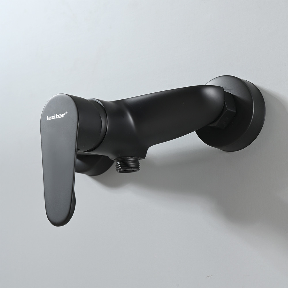 Leziter Baterie de duș Colly neagră Mobalis Homvera