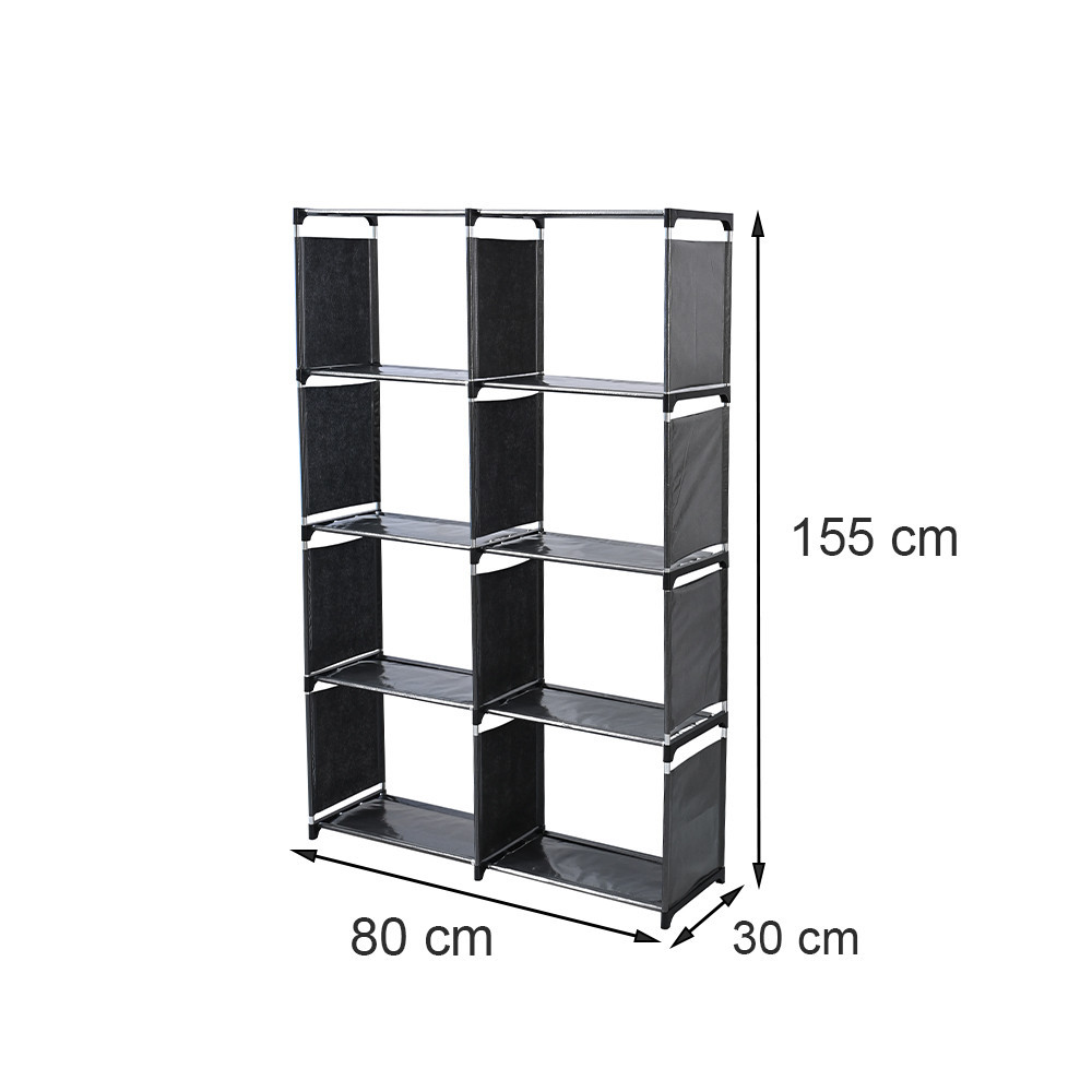 Leziter Bibliotecă LKSZ-01 gri Mobalis Homvera