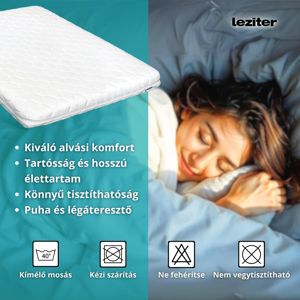 Leziter Saltea din spumă DreamX 160x200x16 Mobalis Homvera