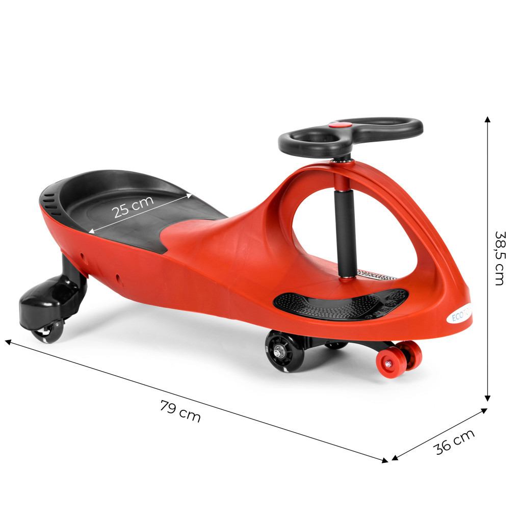 Homelux Bobo Car jármű LED kerekek piros Mobalis Homvera