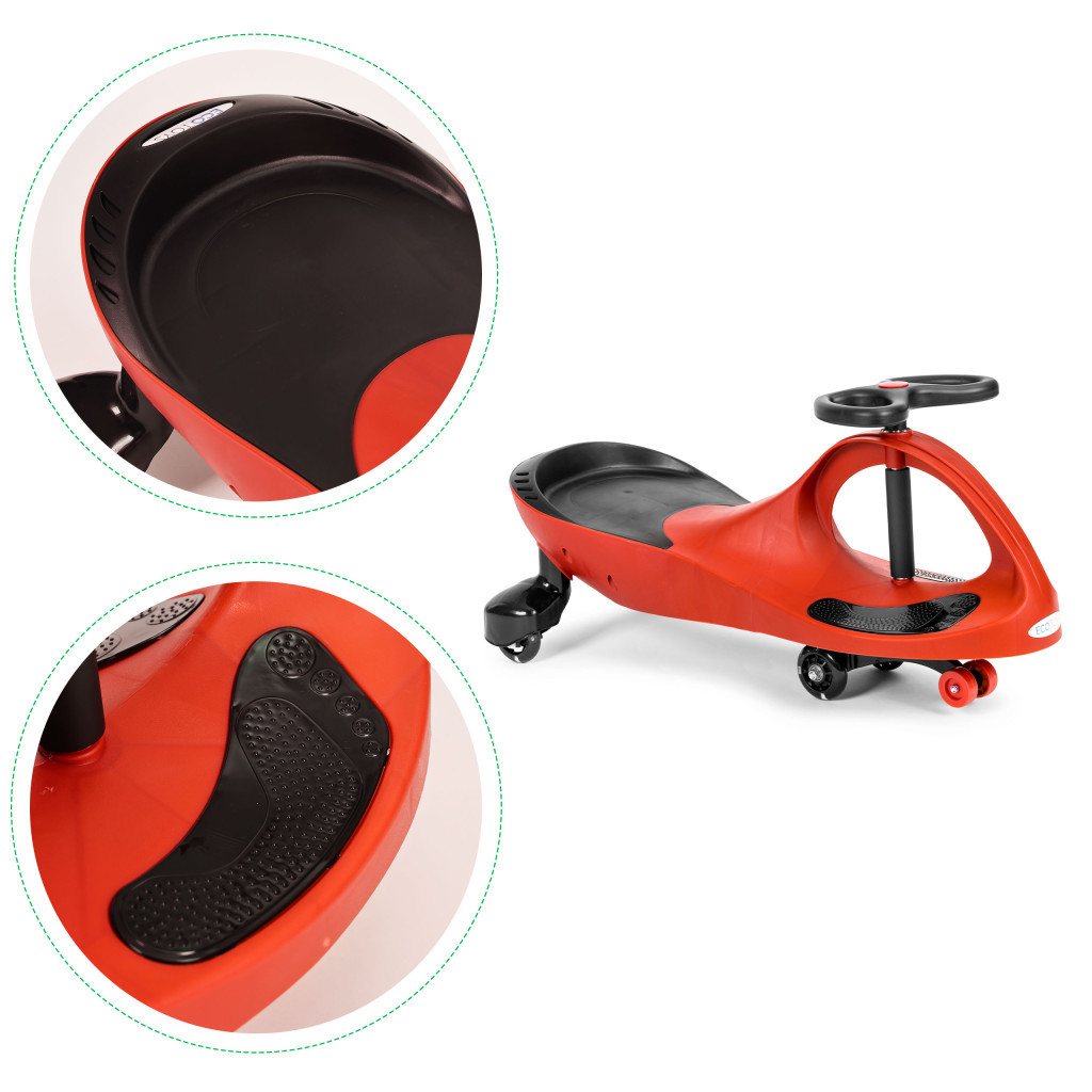 Homelux Bobo Car jármű LED kerekek piros Mobalis Homvera