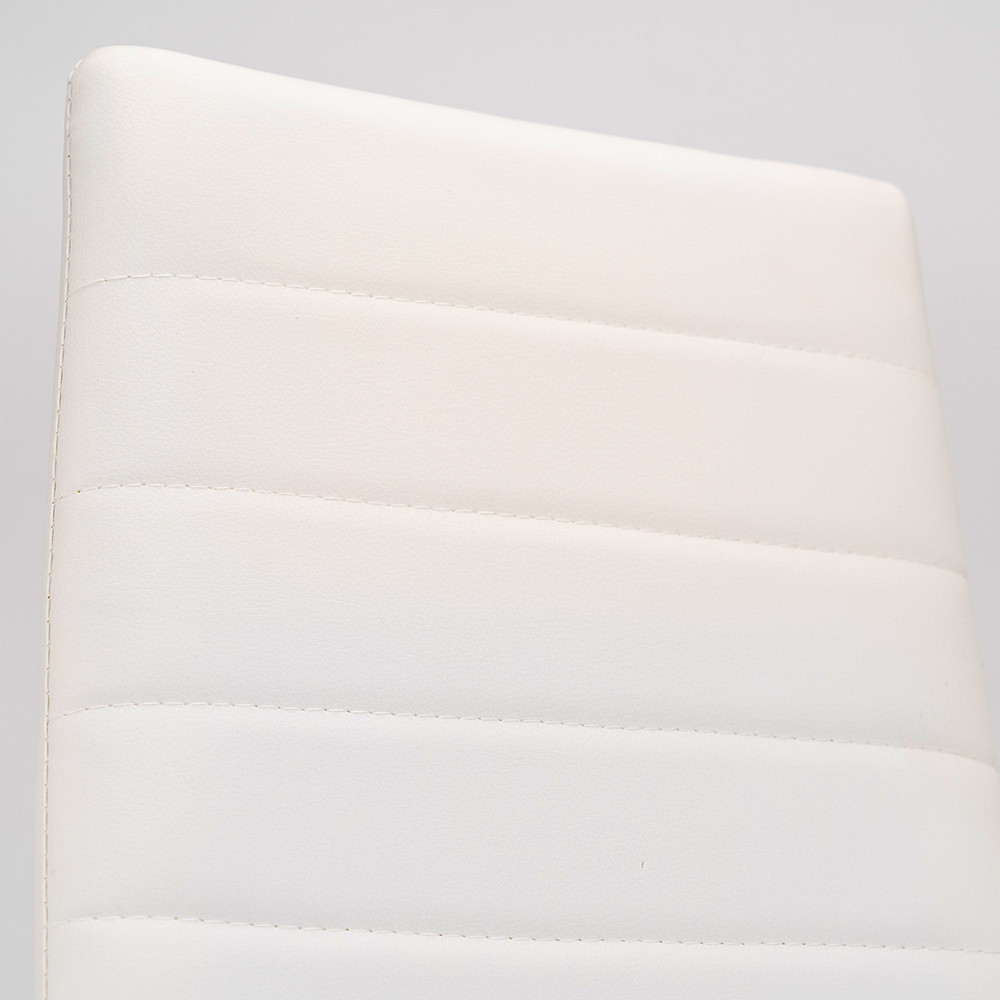 Leziter Scaun de masă Tino NOVA în alb-gri Mobalis Homvera