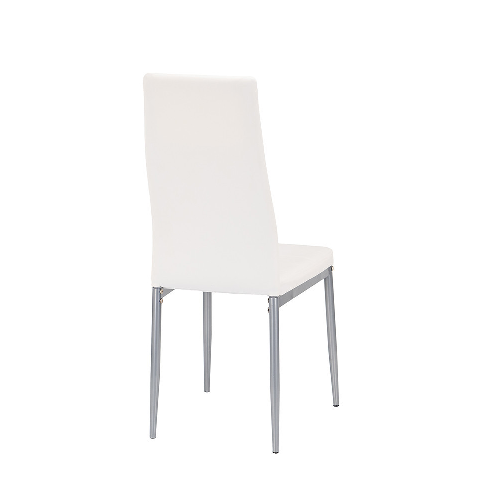 Leziter Scaun de masă Tino NOVA în alb-gri Mobalis Homvera