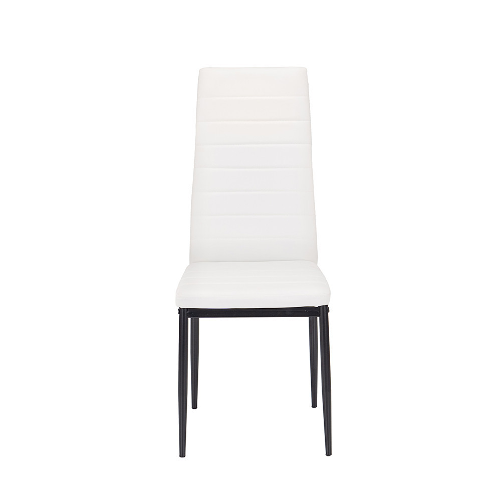 Leziter Scaun de masă Tino NOVA în alb și negru Mobalis Homvera