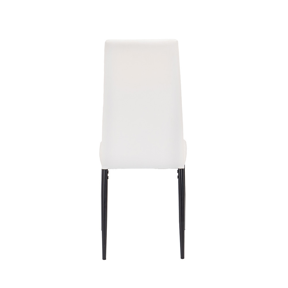 Leziter Scaun de masă Tino NOVA în alb și negru Mobalis Homvera