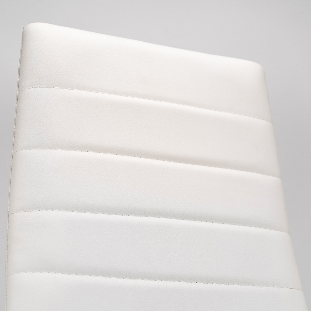 Leziter Scaun de masă Tino NOVA în alb și negru Mobalis Homvera