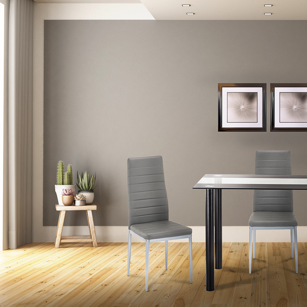 Leziter Scaun de masă Tino NOVA în gri-gri Mobalis Homvera