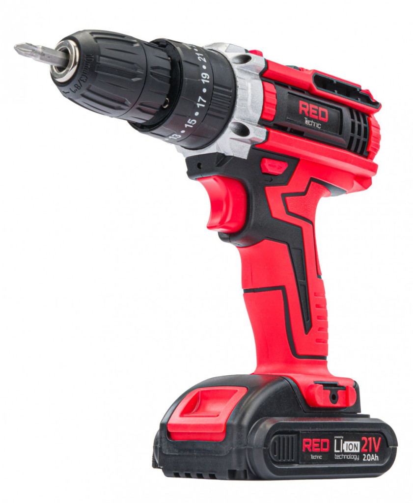 Red Technic Mașină de găurit/șurubelniță cu impact fără fir RTWA0076 Mobalis Homvera