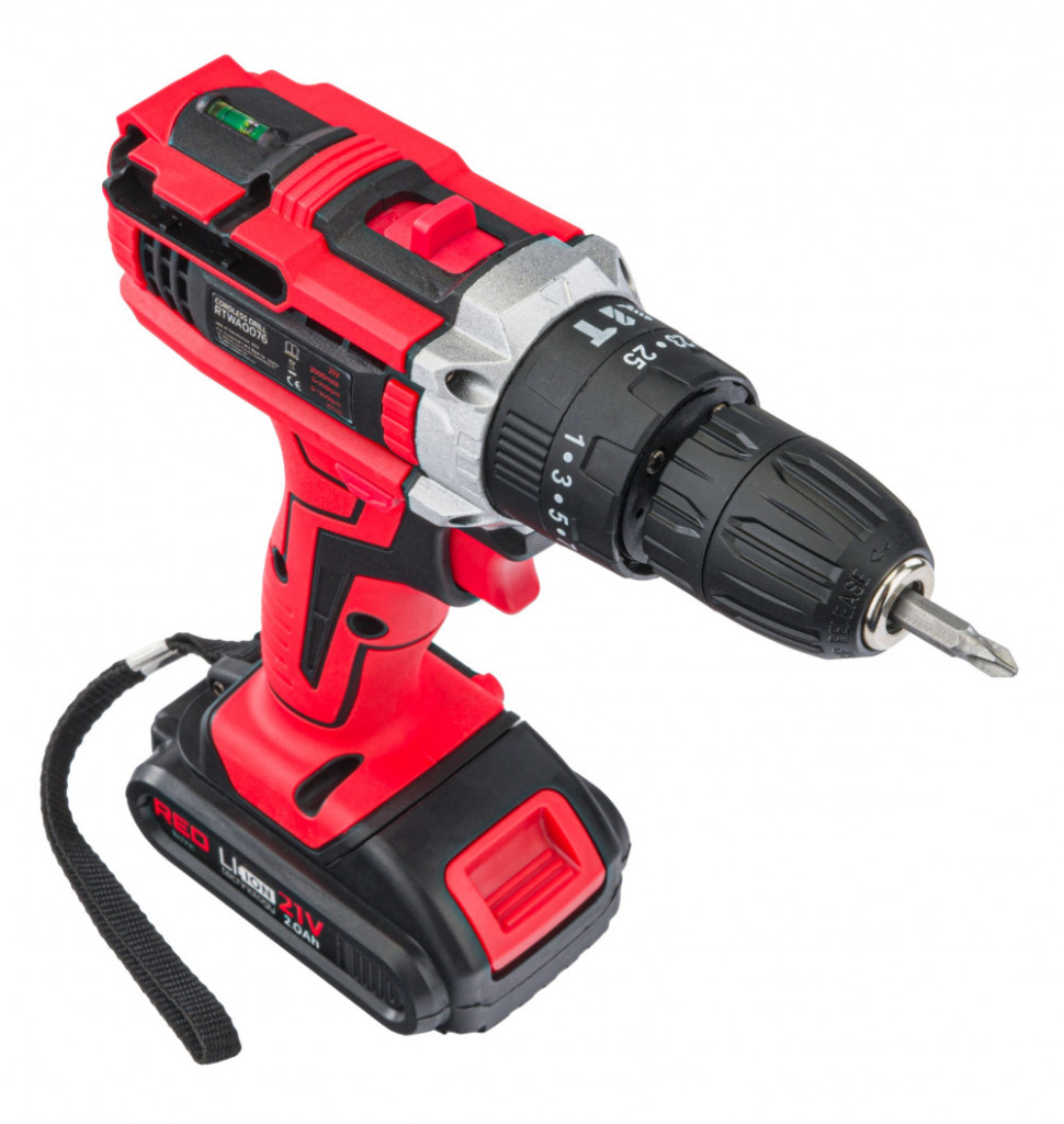 Red Technic Mașină de găurit/șurubelniță cu impact fără fir RTWA0076 Mobalis Homvera