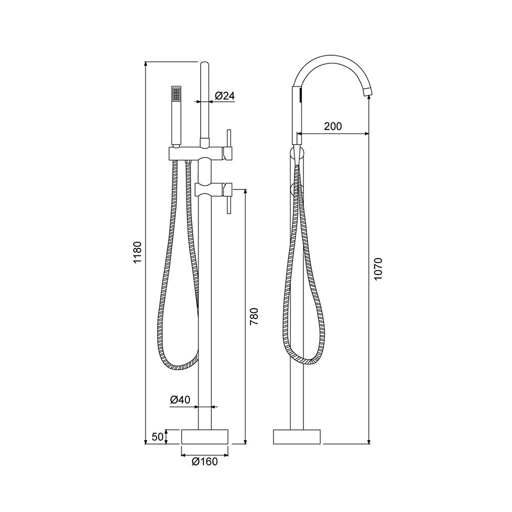 Leziter Baterie independentă Tia neagră Mobalis Homvera