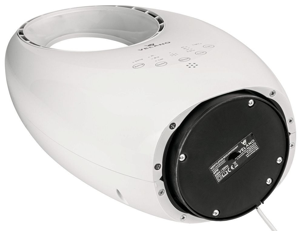 Velano Velano VELWEB0001 lapát nélküli ventilátor 60 W Mobalis Homvera