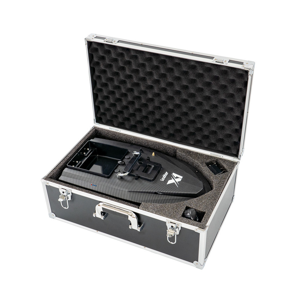 Leziter Geantă pentru hrănire cu barca neagră 53x34x24 cm Mobalis Homvera