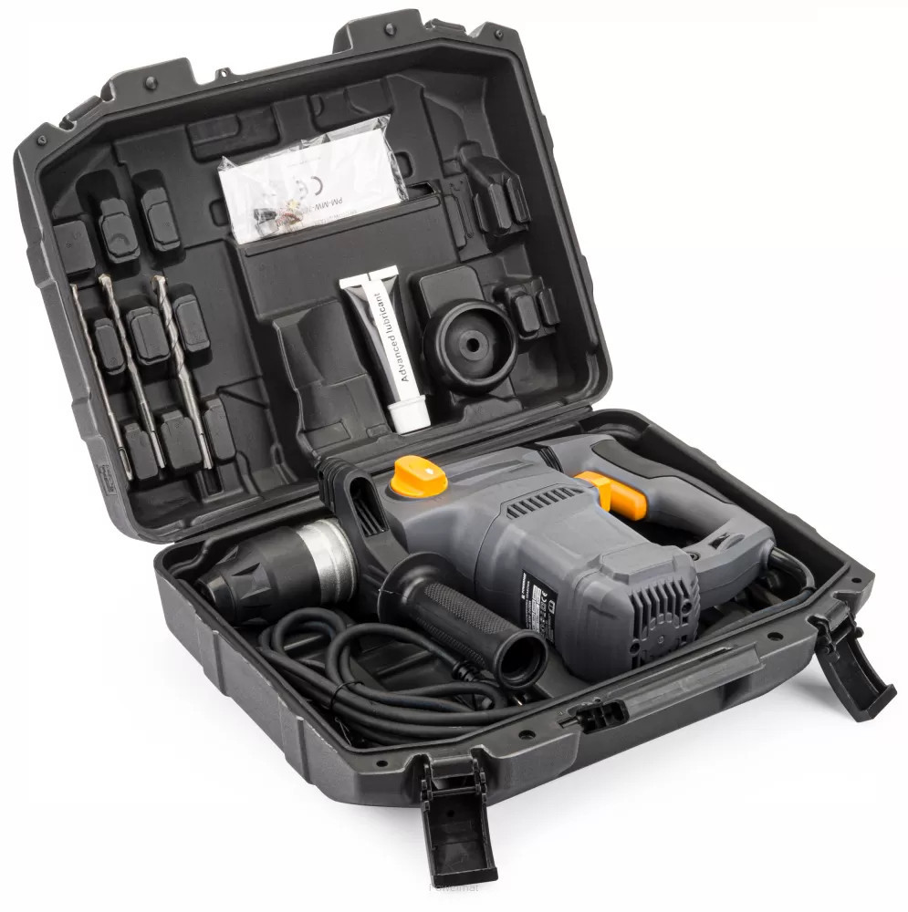 Powermat Mașină de găurit cu impact 2600 W PM-MW-2600M SDS+ Mobalis Homvera