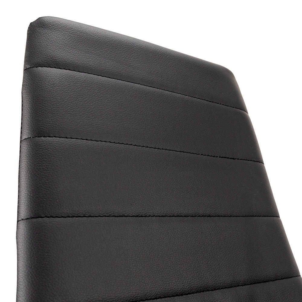 Leziter Liana 6+1 étkező garnitúra fekete Mobalis Homvera