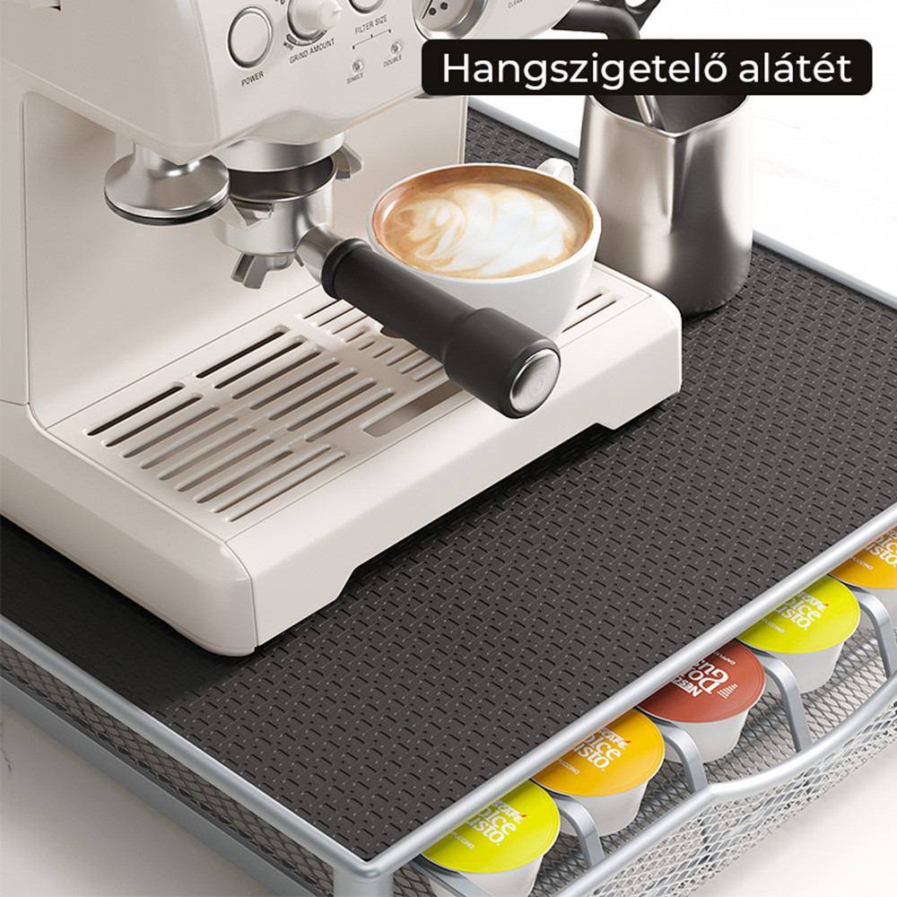 Leziter Dolce Gusto kávékapszula tartó kihúzható fiókkal 36 db Mobalis Homvera