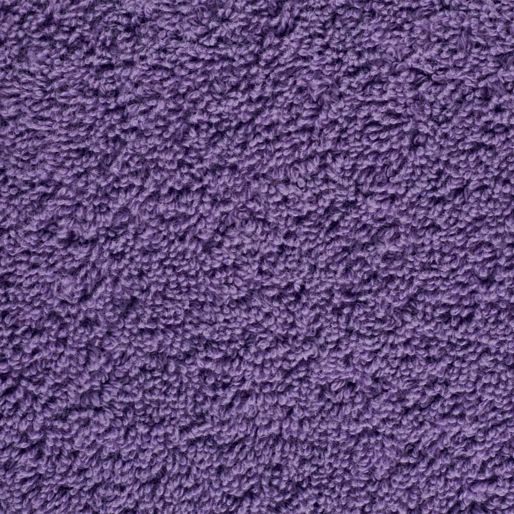 Prosoape de saună premium SOLUND 4 buc. violet 80x200 cm 600gsm GartenMobel Dekor