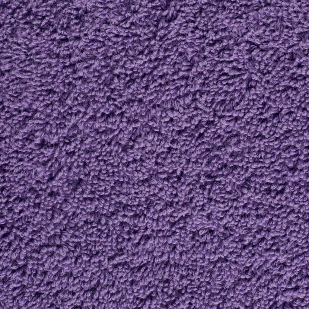 Prosoape premium SOLUND 10 buc. violet 100x200 cm 600 gsm GartenMobel Dekor