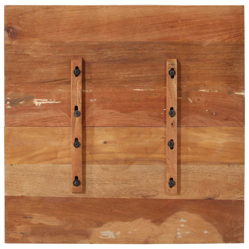 Blat de masă pătrat, 70 x 70 cm, lemn masiv reciclat, 25-27 mm GartenMobel Dekor