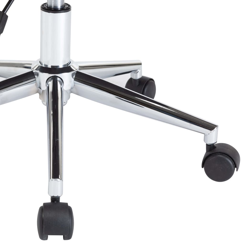 Scaun de birou pivotant, gri, lemn curbat și material textil GartenMobel Dekor