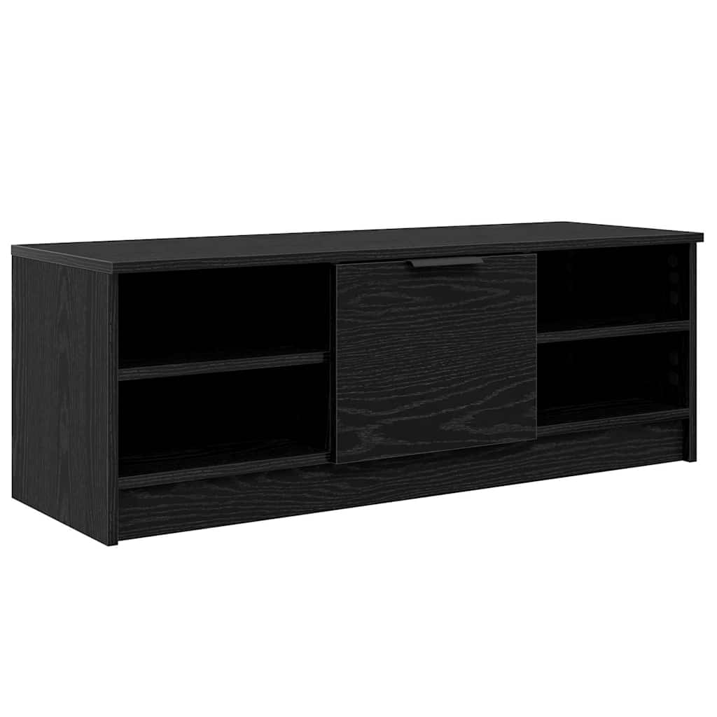Cabinet TV Stejar Negru 102 x 35 x 36,5 cm Lemn compozit GartenMobel Dekor