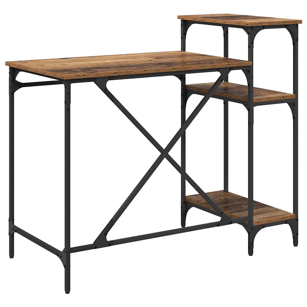 Birou Lemn Vechi 105 x 50 x 90 cm Lemn compozit GartenMobel Dekor