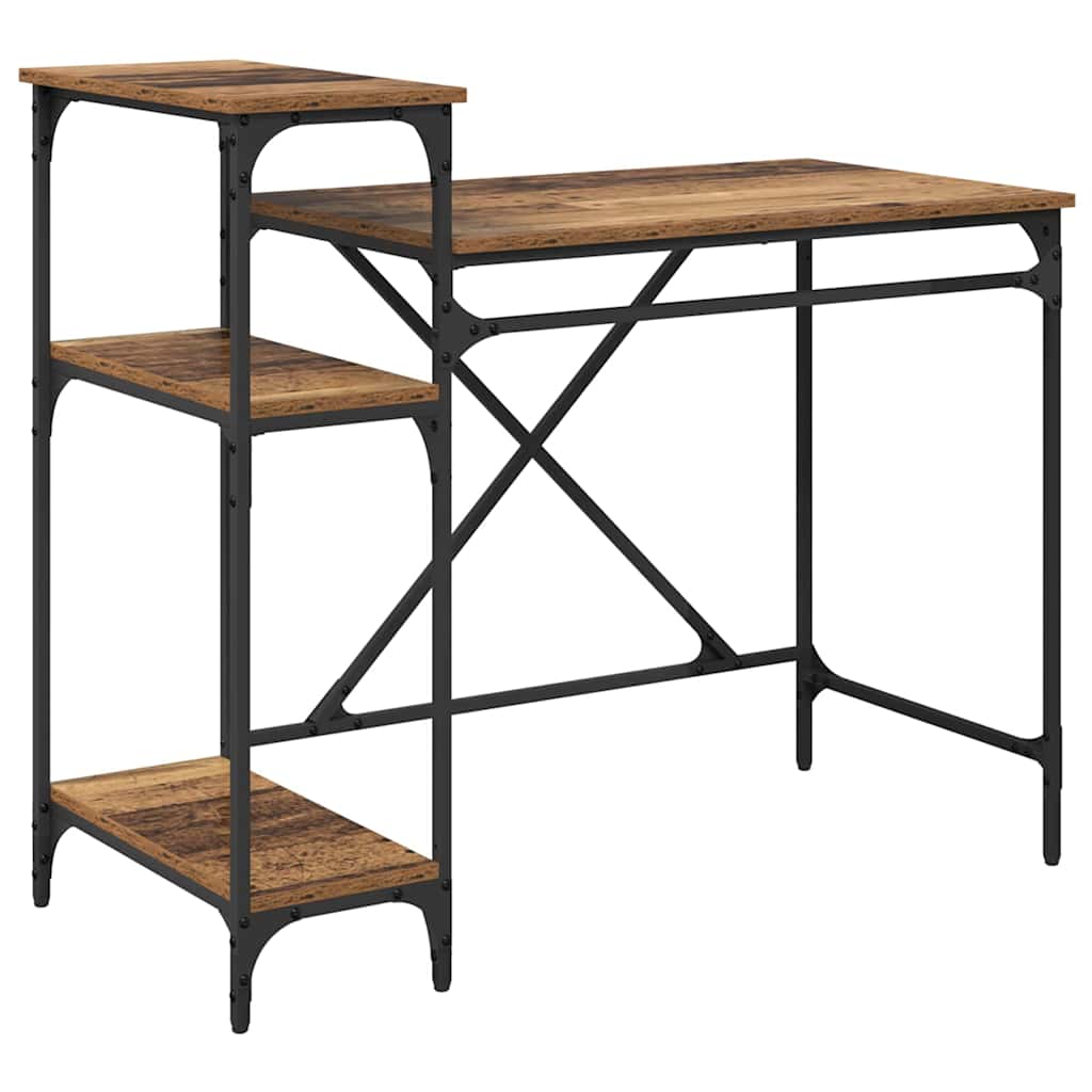 Birou Lemn Vechi 105 x 50 x 90 cm Lemn compozit GartenMobel Dekor