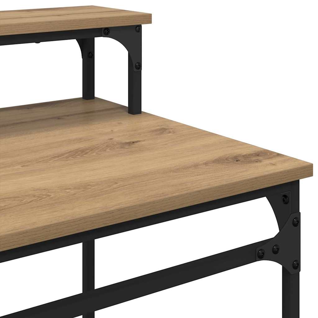 Birou Stejar Artizanal 80 x 50 x 90 cm Lemn compozit GartenMobel Dekor