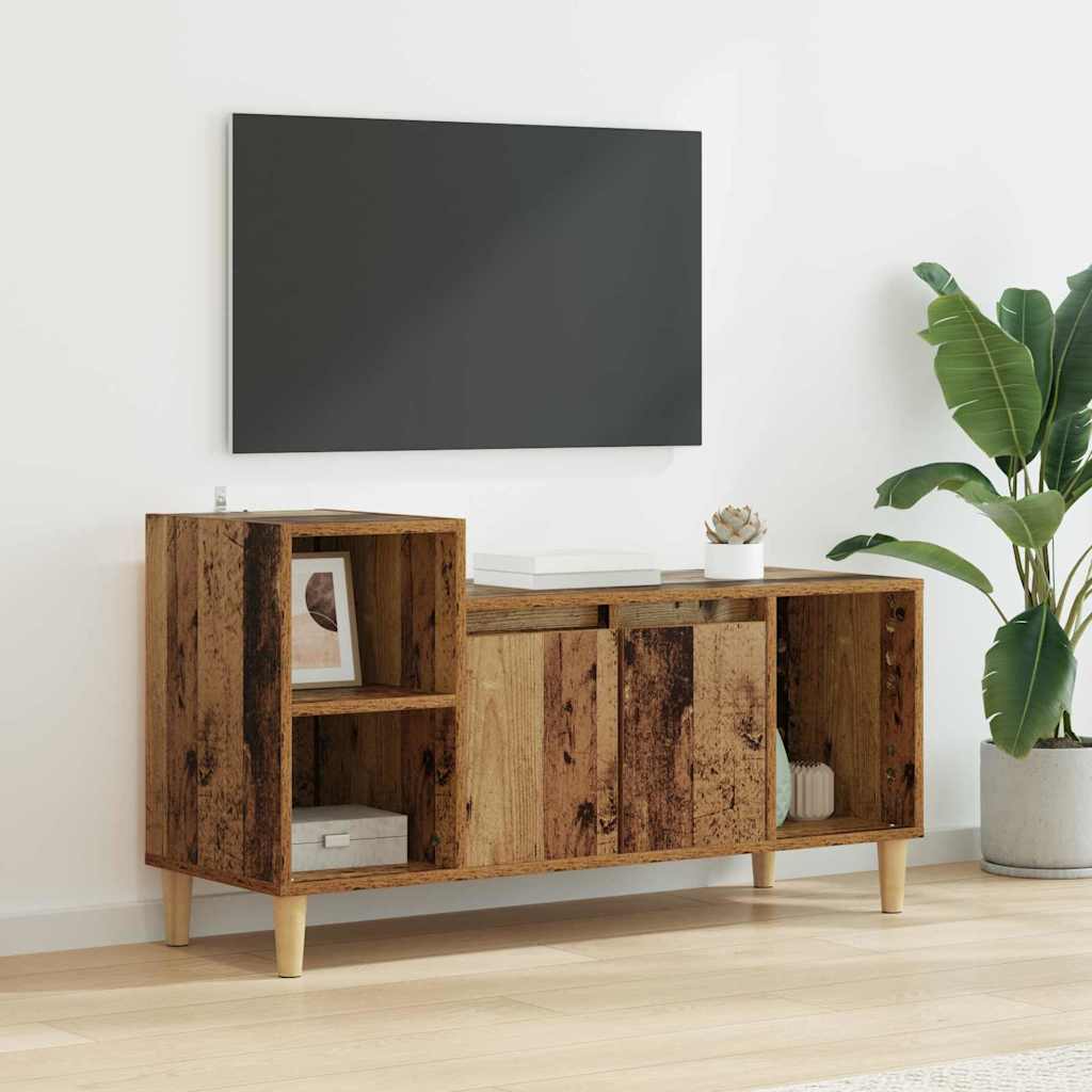 Cabinet TV Lemn Vechi 100 x 35 x 55 cm Lemn compozit GartenMobel Dekor