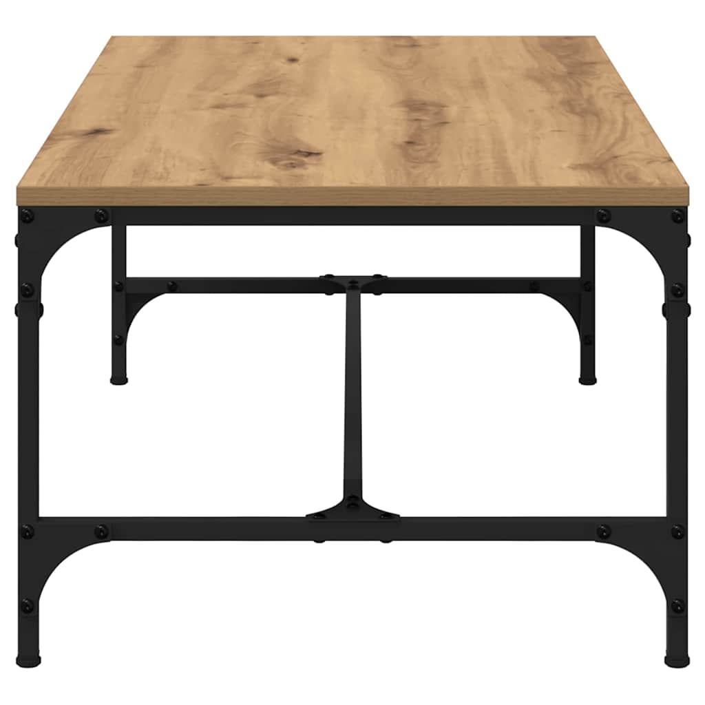 Masă de cafea Stejar Artizanal 100 x 50 x 35 cm Lemn compozit GartenMobel Dekor