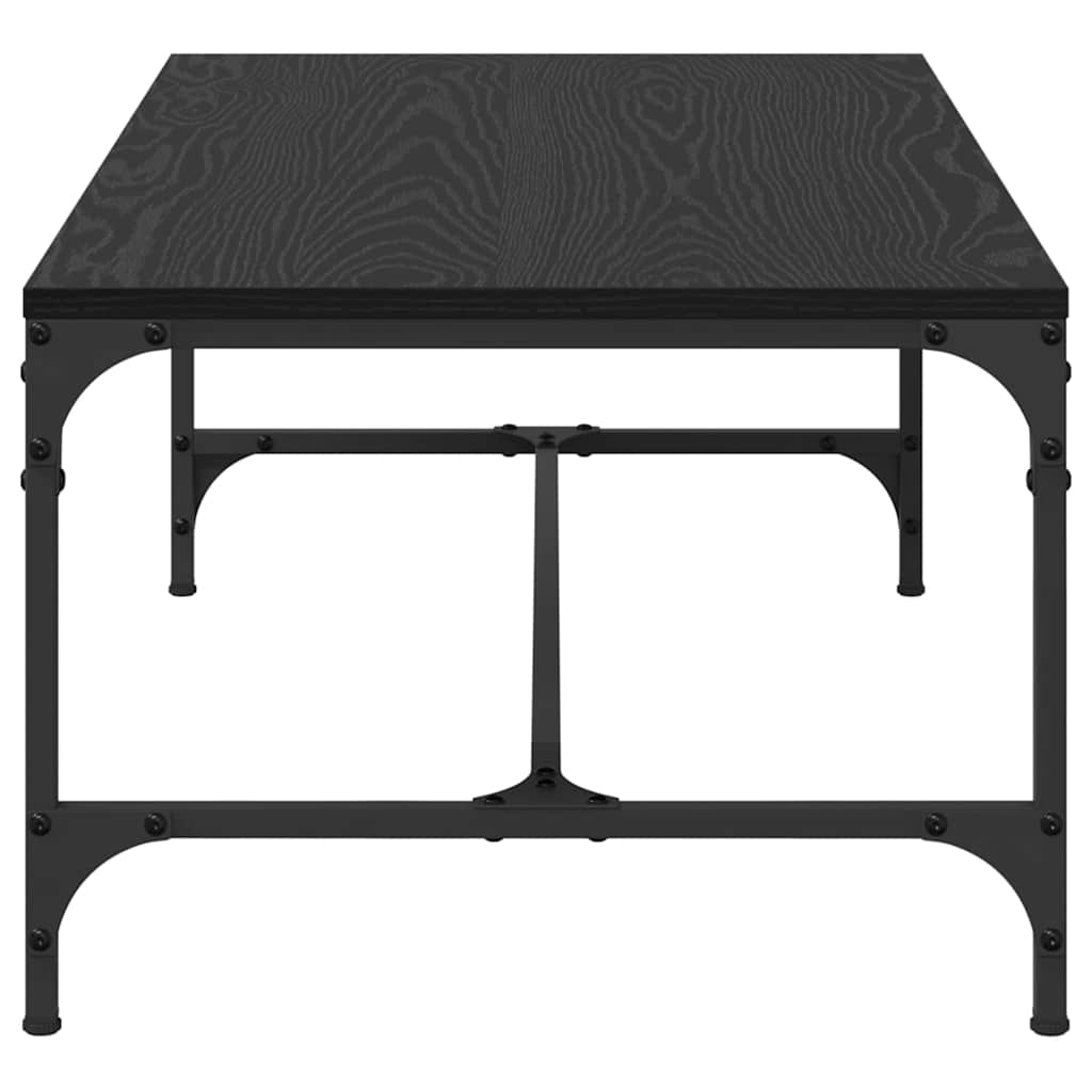 Masă de cafea Stejar Negru 100 x 50 x 35 cm Lemn compozit GartenMobel Dekor