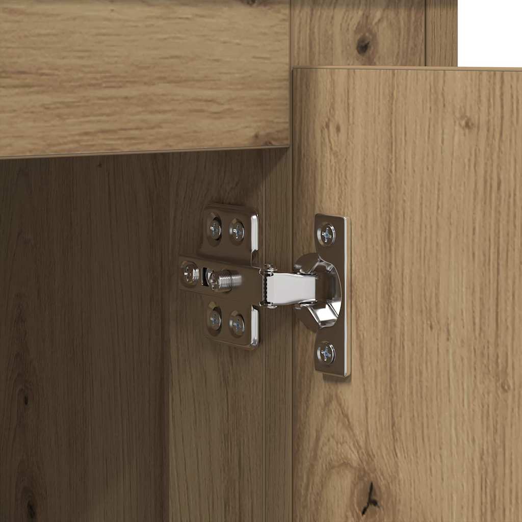 Bufet Stejar Artizanal 70 x 35,5 x 67,5 cm Lemn compozit GartenMobel Dekor