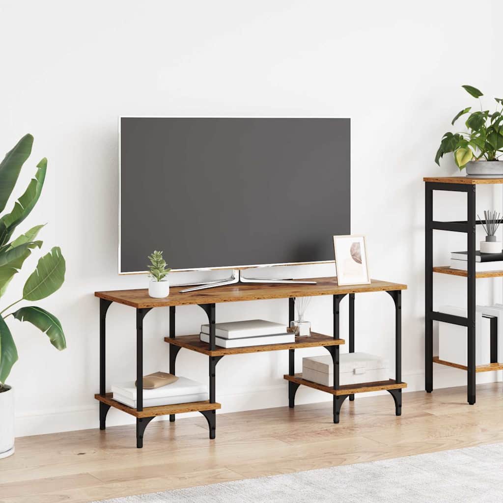 Cabinet TV Lemn Vechi 102 x 35 x 45,5 cm GartenMobel Dekor