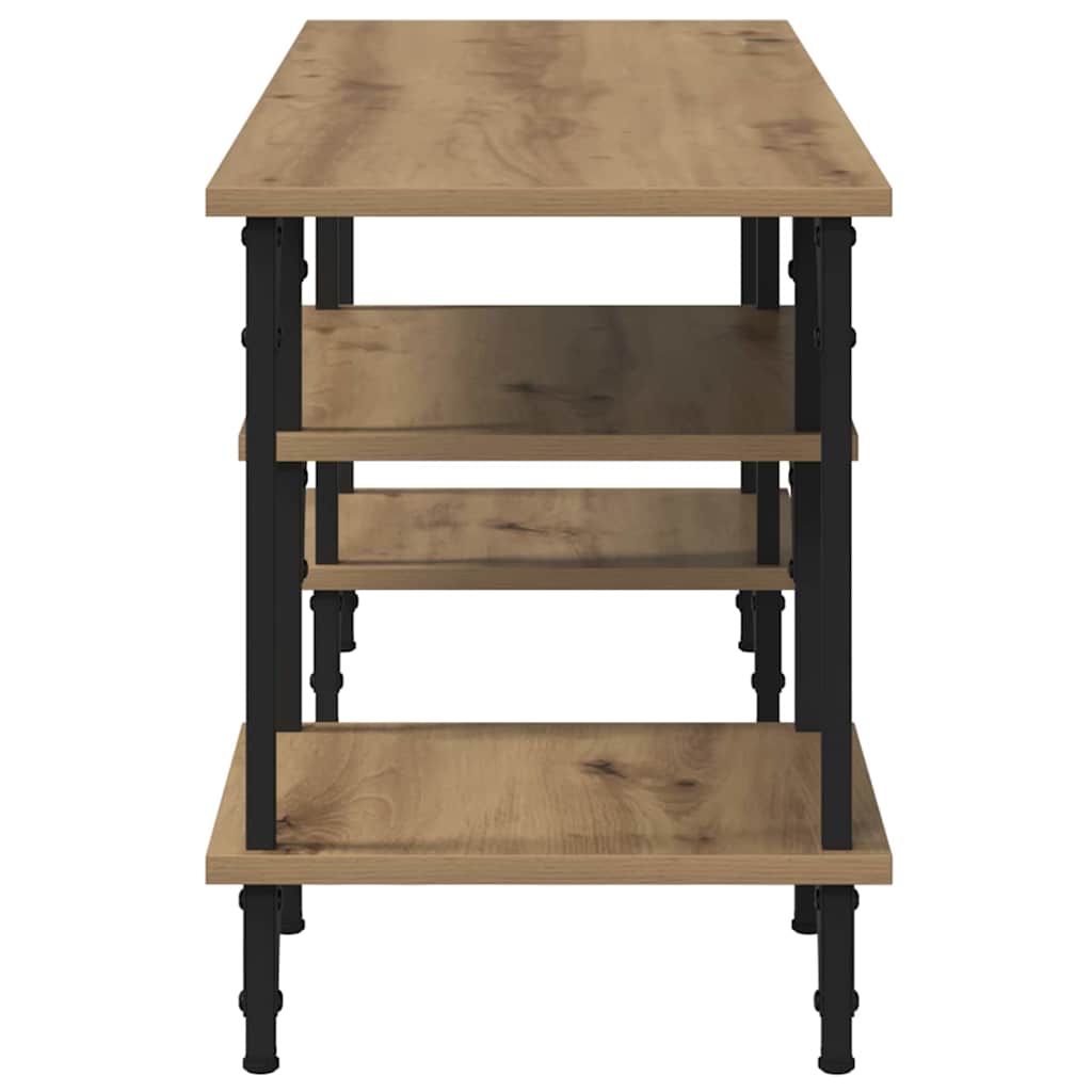 Cabinet TV Stejar Artizanal 102 x 35 x 45,5 cm GartenMobel Dekor