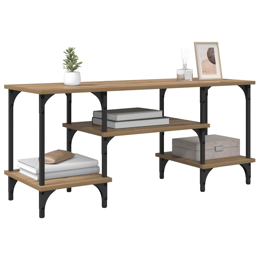 Cabinet TV Stejar Artizanal 102 x 35 x 45,5 cm GartenMobel Dekor